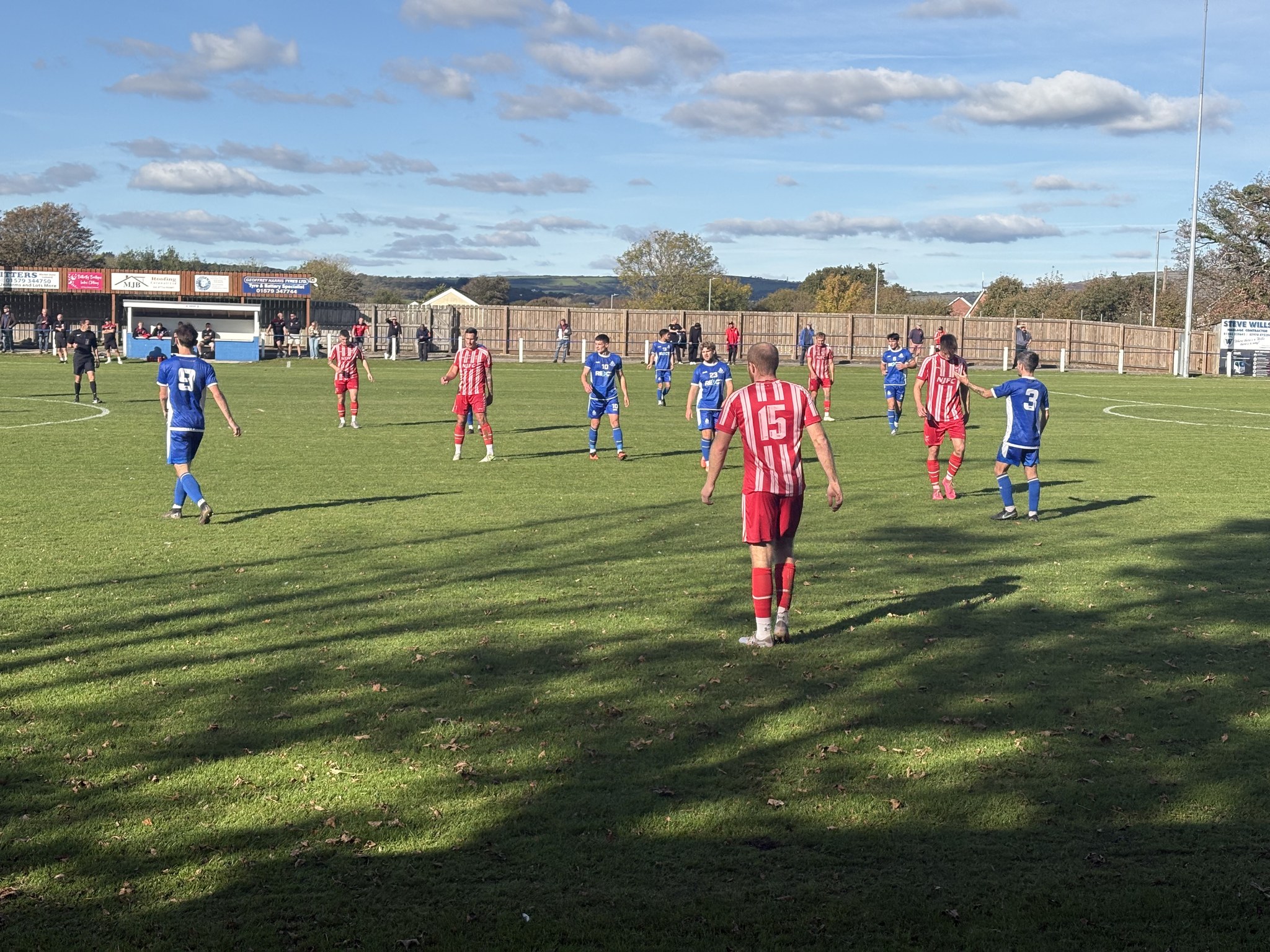 Liskeard v Bridgwater United at Lux Park